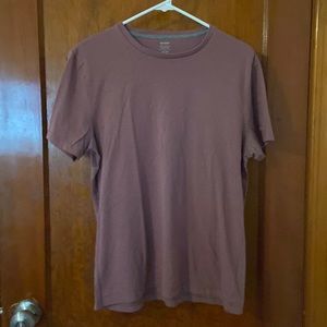 Mens mauve t shirt
